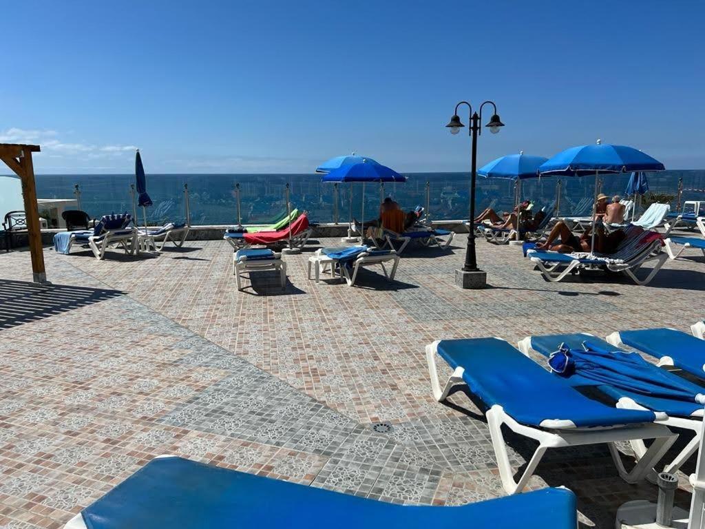 Cozy Apartment In The Center Of Costa Adeje On The 1St Coastline ภายนอก รูปภาพ